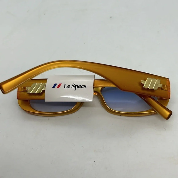 LeSpecs LSP2352192 Sunglasses Frames RX-able Toffee Shimmer. Blue Gradient NWT